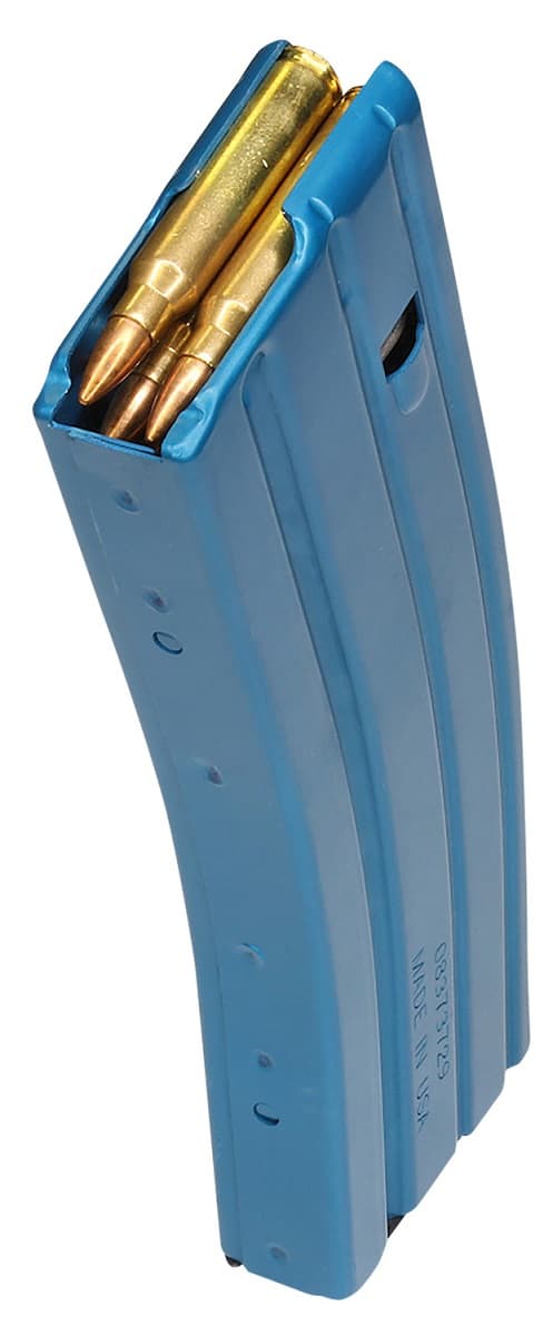 DuraMag AR-15 Duramag Speed 20rd 300 Blackout 223 Rem 5.56mm NATO Caliber Blue Aluminum Magazine - 2023005175CPD DuraMag AR-15 Duramag Speed 20rd 300 Blackout 223 Rem 5.56mm NATO Caliber Blue Aluminum Magazine - 2023005175CPD