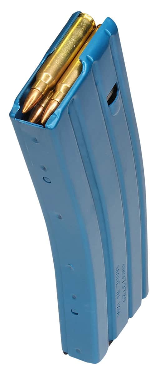 DuraMag AR-15 Duramag Speed 20rd 300 Blackout 223 Rem 5.56mm NATO Caliber Blue Aluminum Magazine - 2023005175CPD DuraMag AR-15 Duramag Speed 20rd 300 Blackout 223 Rem 5.56mm NATO Caliber Blue Aluminum Magazine - 2023005175CPD