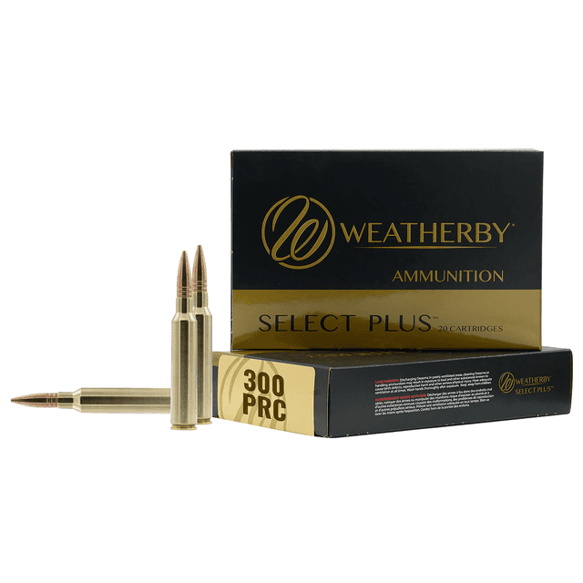 Weatherby M300P195HCB Select Plus 300 PRC 195 gr Hammer Custom 20 Per Box Weatherby M300P195HCB Select Plus 300 PRC 195 gr Hammer Custom 20 Per Box