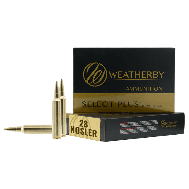 Weatherby M28NS163HCB Select Plus 28 Nosler 163 gr Hammer Custom 20 Per Box Weatherby M28NS163HCB Select Plus 28 Nosler 163 gr Hammer Custom 20 Per Box