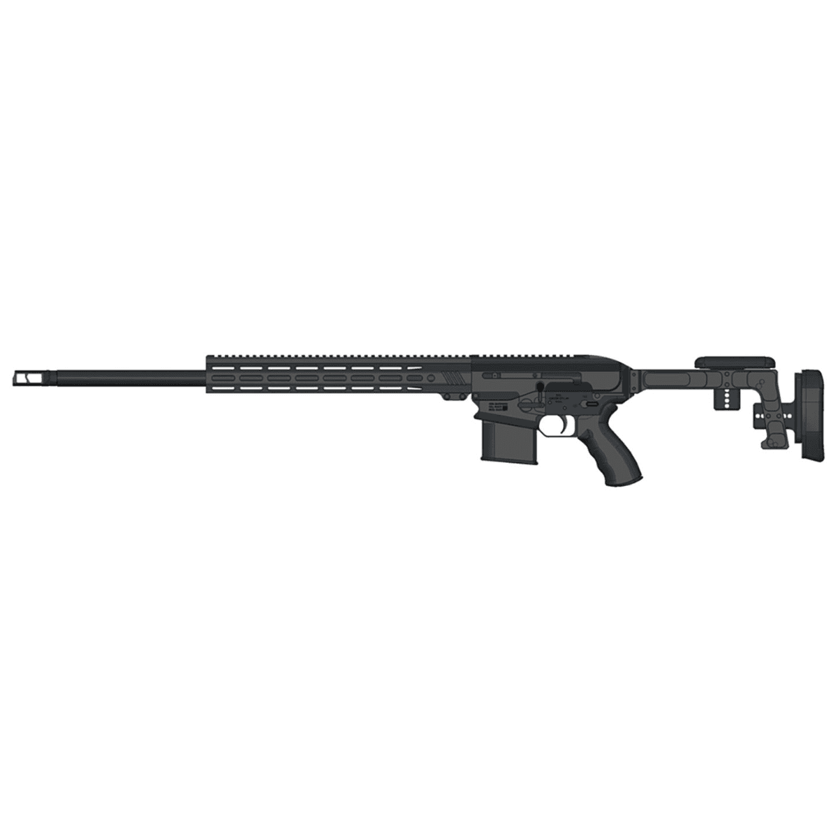 Bushmaster BA30 6.5 Creedmoor Tactical Rifle with 18" Black Threaded Barrel - 0110002BLK Bushmaster BA30 6.5 Creedmoor Tactical Rifle with 18" Black Threaded Barrel - 0110002BLK