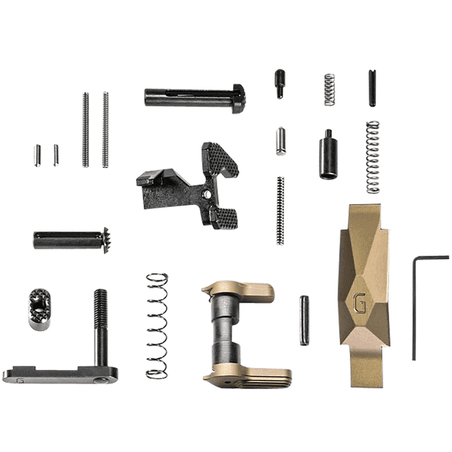 Geissele Automatics Ultra Duty Lower Parts Kit DDC, Ambi Safety, Oversized Bolt Release/Catch for AR-15 Geissele Automatics Ultra Duty Lower Parts Kit DDC, Ambi Safety, Oversized Bolt Release/Catch for AR-15