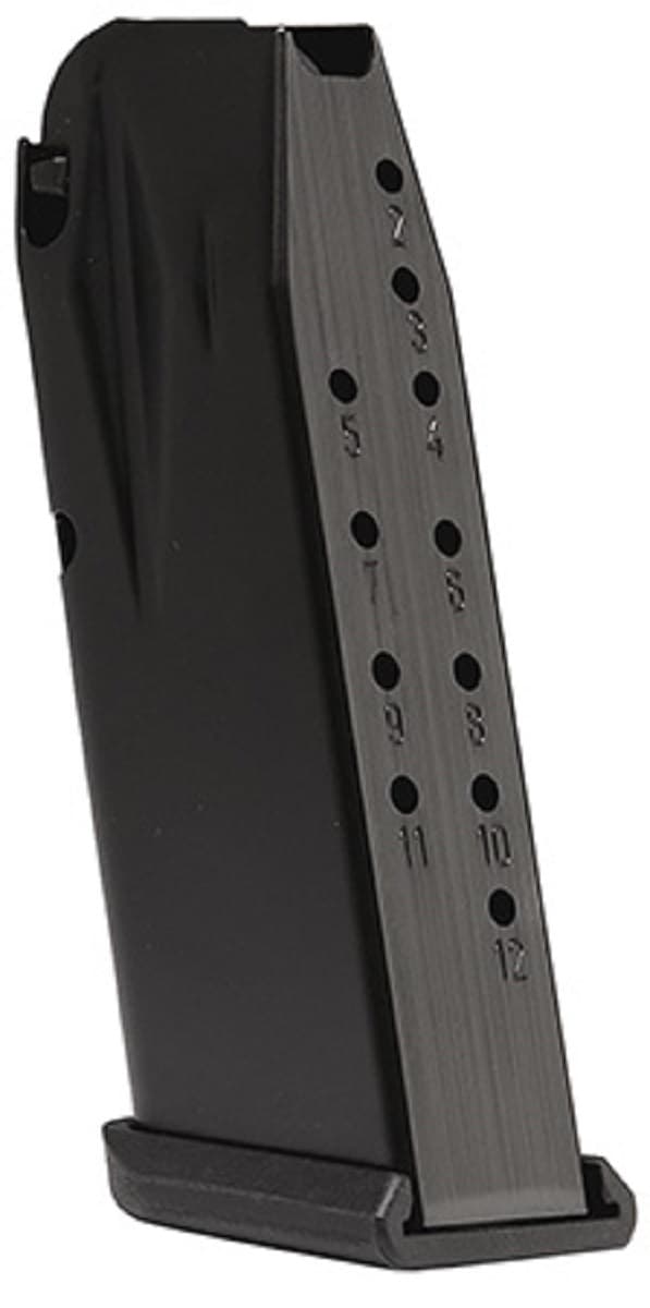 Canik TP9 Subcompact 12rd 9mm Luger Caliber Black Metal Magazine - MA901 Canik TP9 Subcompact 12rd 9mm Luger Caliber Black Metal Magazine - MA901