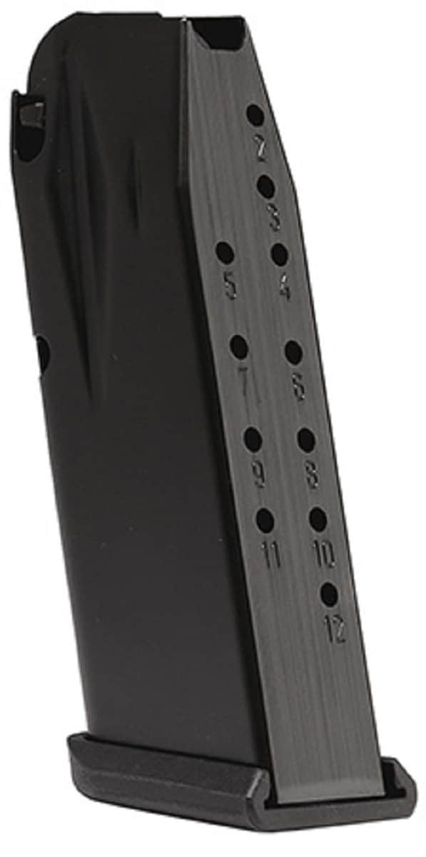 Canik TP9 Subcompact 12rd 9mm Luger Caliber Black Metal Magazine - MA901 Canik TP9 Subcompact 12rd 9mm Luger Caliber Black Metal Magazine - MA901