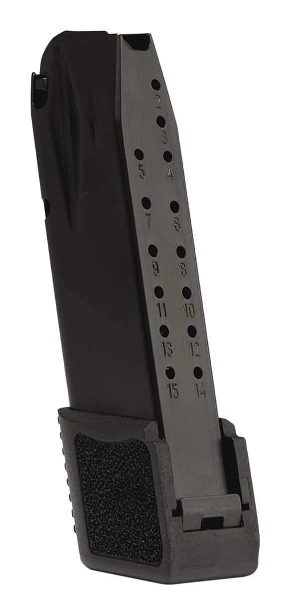 Canik TP9 Subcompact 17rd 9mm Luger Caliber Black Metal Magazine - MA904 Canik TP9 Subcompact 17rd 9mm Luger Caliber Black Metal Magazine - MA904