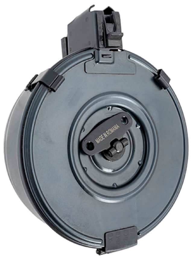 Century Arms AK 75rd 7.62x39mm Caliber Drum For AK-Platform Black Polymer Magazine - MAAK78B Century Arms AK 75rd 7.62x39mm Caliber Drum For AK-Platform Black Polymer Magazine - MAAK78B