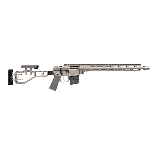 Q LLC Mini Fix 5.56x45mm NATO Rifle with 16" Tapered Barrel and Gray Fully Adjustable Folding Stock - MINIFIX55616INGRAY Q LLC Mini Fix 5.56x45mm NATO Rifle with 16" Tapered Barrel and Gray Fully Adjustable Folding Stock - MINIFIX55616INGRAY
