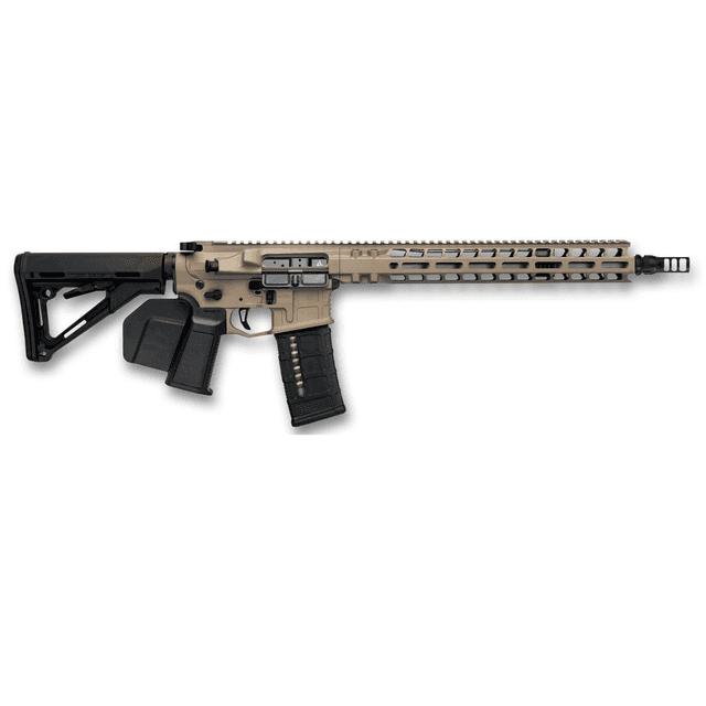 Radian Weapons Model 1 CA Compliant 223 Wylde with 14.50" Pinned & Welded Barrel, FDE Billet Receiver, and Fixed CTR Stock - R0596 Radian Weapons Model 1 CA Compliant 223 Wylde with 14.50" Pinned & Welded Barrel, FDE Billet Receiver, and Fixed CTR Stock - R0596