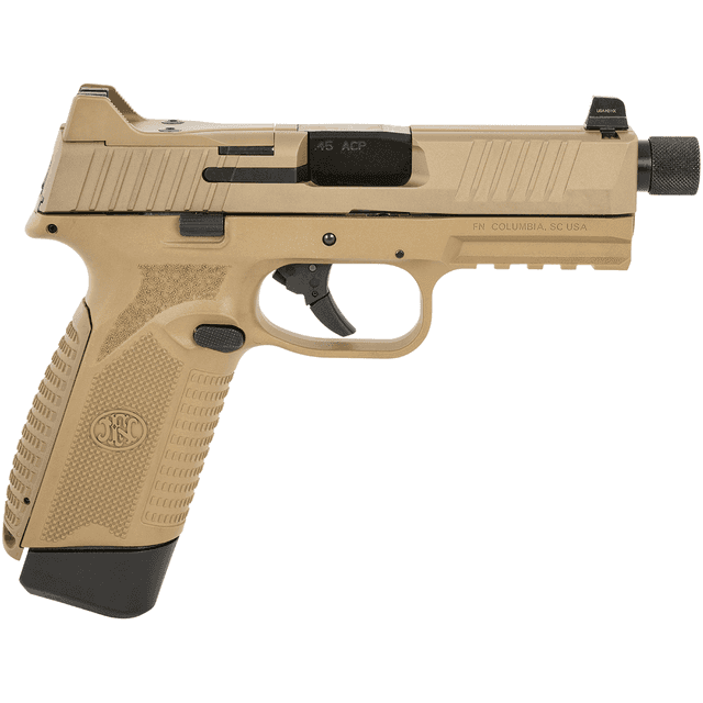FN 66101386 545 Tactical 45 ACP 10+1 FDE Optic Cut Handgun FN 66101386 545 Tactical 45 ACP 10+1 FDE Optic Cut Handgun