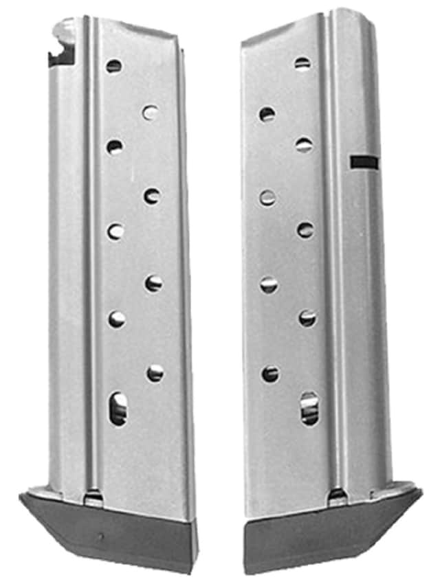 CMC Products Power Mag 10rd 38 Super Caliber Fits 1911 Government Stainless Steel w/ Black Base Pad Magazine - 13111 CMC Products Power Mag 10rd 38 Super Caliber Fits 1911 Government Stainless Steel w/ Black Base Pad Magazine - 13111