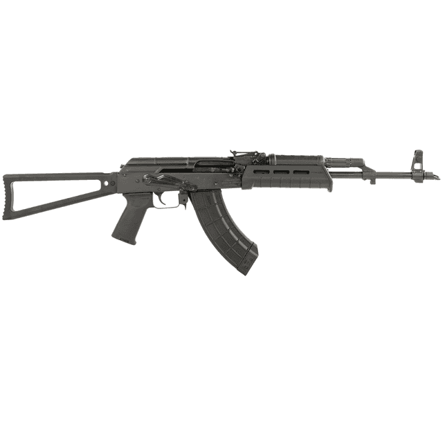 Century Arms WASR 7.62x39mm Rifle with 16.25" Hammer Forged Chrome-Lined Barrel and Black Magpul AK Grip - RI4957N Century Arms WASR 7.62x39mm Rifle with 16.25" Hammer Forged Chrome-Lined Barrel and Black Magpul AK Grip - RI4957N