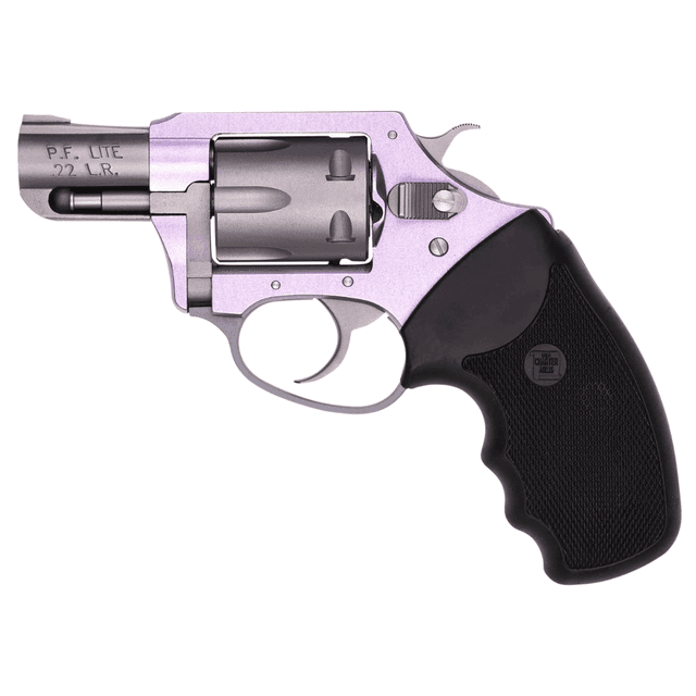 Charter Arms Pathfinder Lite Lavender Lady Small 22 LR with 2" Matte Stainless Steel Barrel & Cylinder and Lavender Aluminum Frame - 52240 Charter Arms Pathfinder Lite Lavender Lady Small 22 LR with 2" Matte Stainless Steel Barrel & Cylinder and Lavender Aluminum Frame - 52240