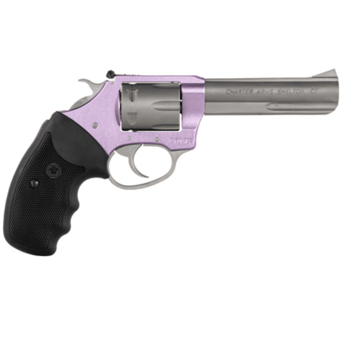 Charter Arms Pathfinder Lite 22 LR with 4.20" Matte Stainless Steel Barrel & Cylinder and Lavender Aluminum Frame - 52242 Charter Arms Pathfinder Lite 22 LR with 4.20" Matte Stainless Steel Barrel & Cylinder and Lavender Aluminum Frame - 52242