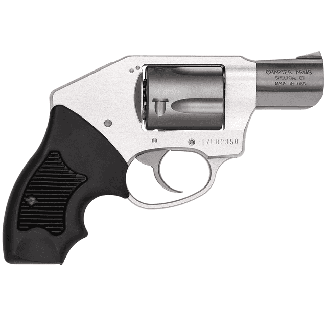Charter Arms Off Duty Small 38 Special with 2" Stainless Steel Barrel & Cylinder and Anodized Aluminum Frame - 53811 Charter Arms Off Duty Small 38 Special with 2" Stainless Steel Barrel & Cylinder and Anodized Aluminum Frame - 53811