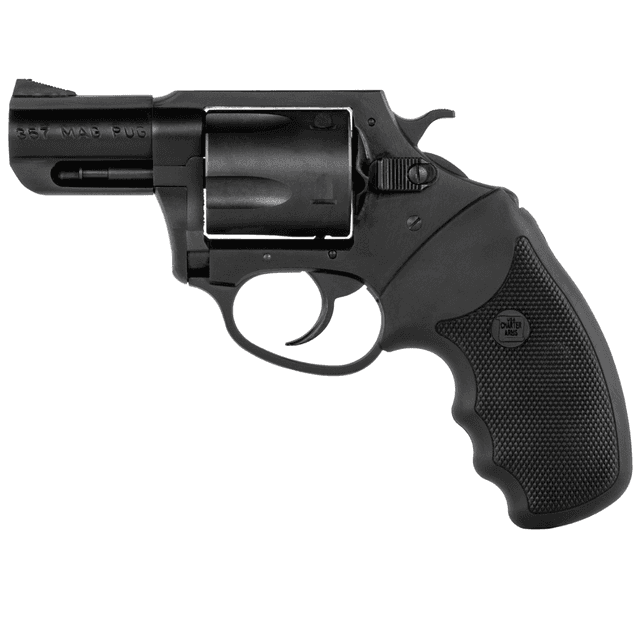 Charter Arms Mag Pug Large 357 Mag with 2.20" Black Nitride Steel Barrel, Cylinder & Frame - 63520 Charter Arms Mag Pug Large 357 Mag with 2.20" Black Nitride Steel Barrel, Cylinder & Frame - 63520