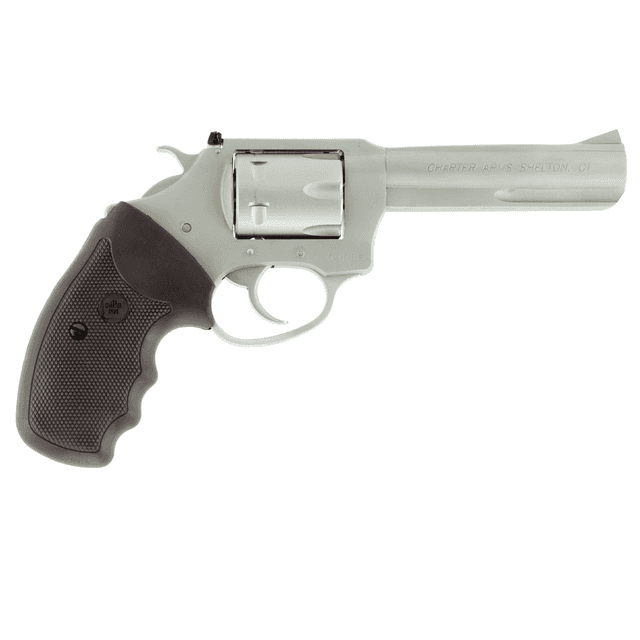 Charter Arms Pathfinder Target Small 22 WMR with 4.20" Matte Stainless Steel Barrel & Cylinder and Anodized Aluminum Frame - 72342 Charter Arms Pathfinder Target Small 22 WMR with 4.20" Matte Stainless Steel Barrel & Cylinder and Anodized Aluminum Frame - 72342