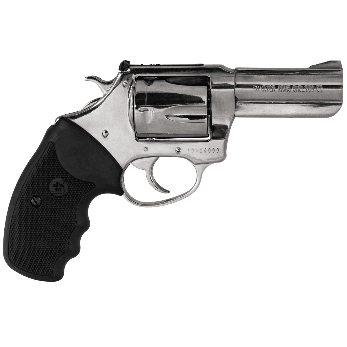 Charter Arms Mag Pug Large 357 Mag with 3" High Polished Stainless Steel Barrel, Cylinder & Frame - 73539 Charter Arms Mag Pug Large 357 Mag with 3" High Polished Stainless Steel Barrel, Cylinder & Frame - 73539