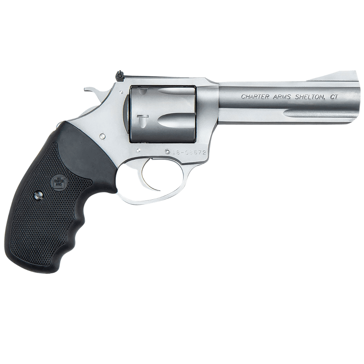 Charter Arms Professional VI Extra Large 357 Mag with 4.20" Matte Stainless Steel Barrel, Cylinder & Frame - 73546 Charter Arms Professional VI Extra Large 357 Mag with 4.20" Matte Stainless Steel Barrel, Cylinder & Frame - 73546