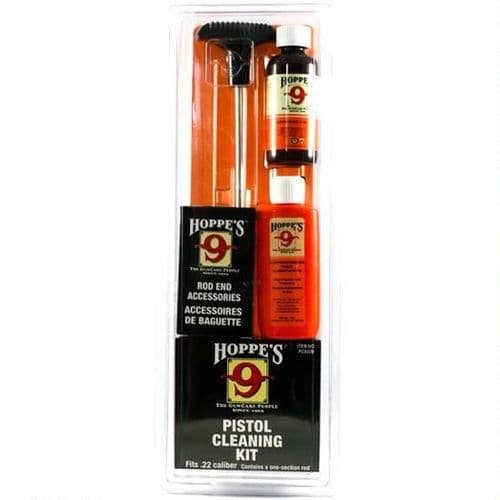 Hoppe's No. 9 Cleaning Kit with Aluminum Rod, .22 Caliber Pistol Hoppe's No. 9 Cleaning Kit with Aluminum Rod, .22 Caliber Pistol