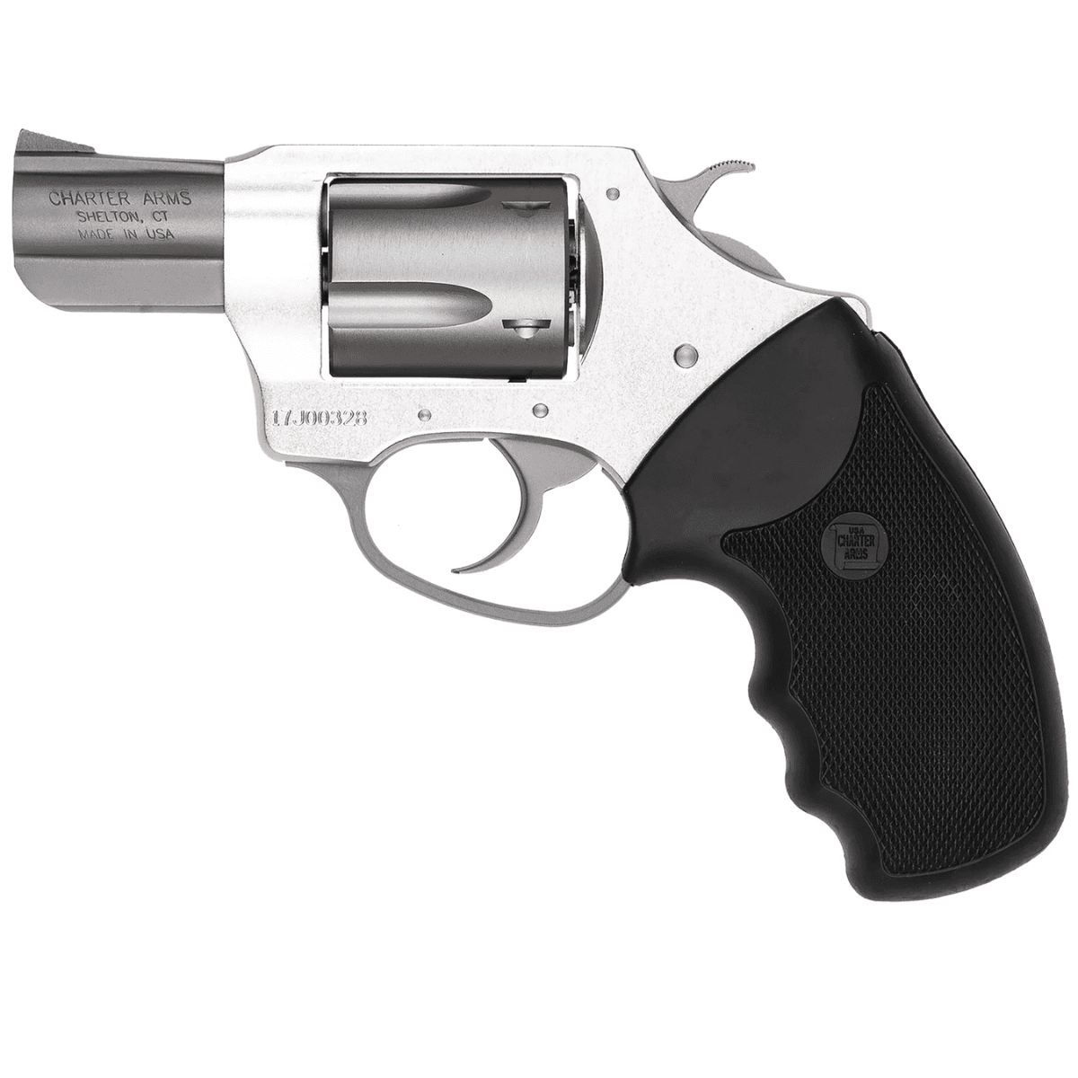 Charter Arms Undercover Lite Southpaw Compact .38 Special Revolver with 2" Stainless Steel Barrel - 93820 Charter Arms Undercover Lite Southpaw Compact .38 Special Revolver with 2" Stainless Steel Barrel - 93820