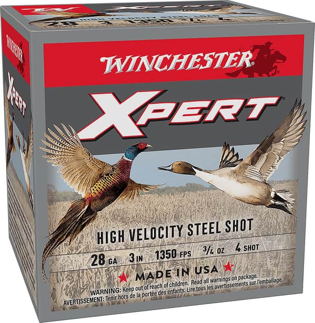 Winchester Ammo Xpert High Velocity 28 Gauge 3" 3/4 oz 4 Shot - WEXP2834 Winchester Ammo Xpert High Velocity 28 Gauge 3" 3/4 oz 4 Shot - WEXP2834