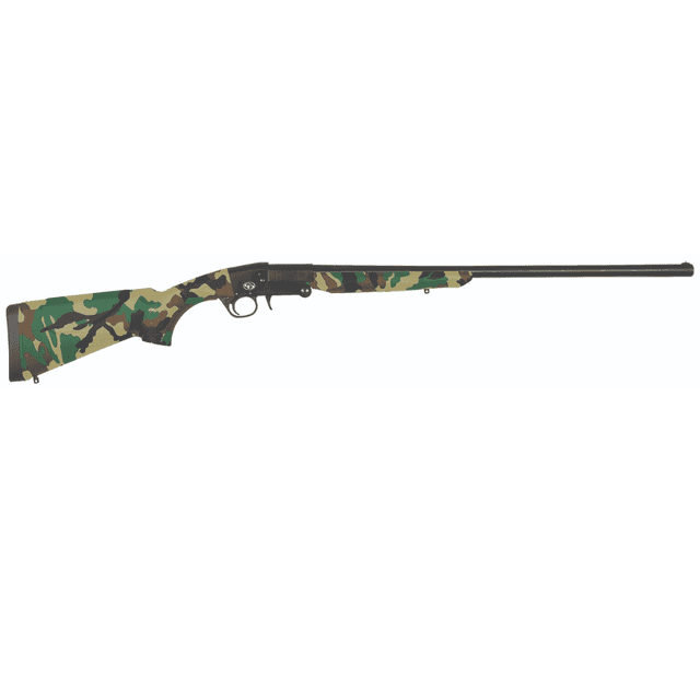 Charles Daly 101 Full Size 410 Gauge Break Open Shotgun with 26" Blued Steel Barrel & Receiver, Fixed Woodland Camo Synthetic Stock - 930336 Charles Daly 101 Full Size 410 Gauge Break Open Shotgun with 26" Blued Steel Barrel & Receiver, Fixed Woodland Camo Synthetic Stock - 930336