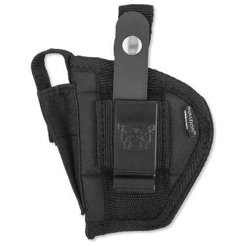 Bulldog FSN30 Extreme OWB Black Nylon Belt Loop/Clip Fits Compact 3-3.5" Fits 3-4" Barrel Ambidextrous Bulldog FSN30 Extreme OWB Black Nylon Belt Loop/Clip Fits Compact 3-3.5" Fits 3-4" Barrel Ambidextrous