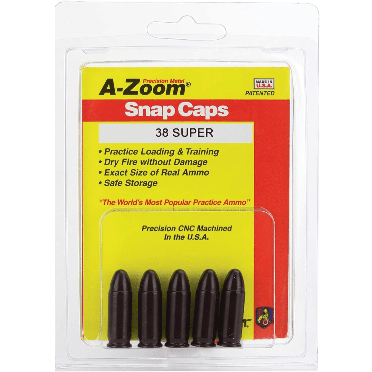 A-Zoom Precision Pistol 38 Super Aluminum - 5 Pack - 5158 A-Zoom Precision Pistol 38 Super Aluminum - 5 Pack - 5158