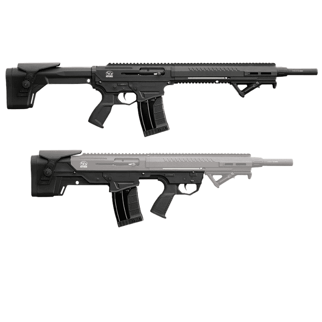 Chiappa Firearms Hydra 902 Combo 12 Gauge Semi-Auto Shotgun with 18.70" Black Steel Barrel, Aluminum Receiver, Adjustable Comb Black Synthetic Stock, Black Polymer Grip - 930.364 Chiappa Firearms Hydra 902 Combo 12 Gauge Semi-Auto Shotgun with 18.70" Black Steel Barrel, Aluminum Receiver, Adjustable Comb Black Synthetic Stock, Black Polymer Grip - 930.364