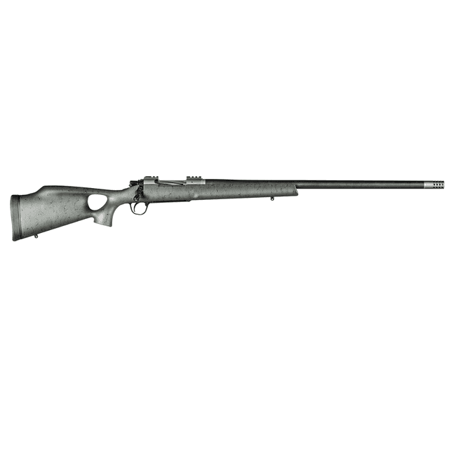 Christensen Arms Summit TI Full Size 300 Win Mag Rifle with 26" Natural Titanium Steel Threaded Barrel, Natural Titanium Aluminum Receiver, Green with Black Webbing Fixed Thumbhole Stock - CA10269215422 Christensen Arms Summit TI Full Size 300 Win Mag Rifle with 26" Natural Titanium Steel Threaded Barrel, Natural Titanium Aluminum Receiver, Green with Black Webbing Fixed Thumbhole Stock - CA10269215422