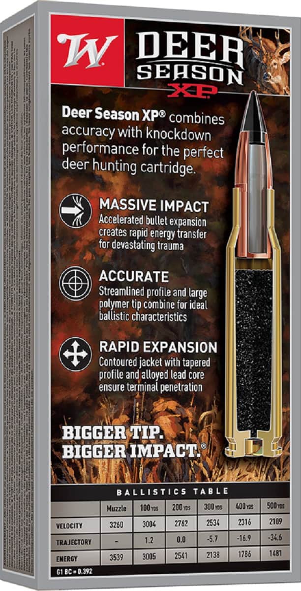 Winchester Ammo Deer Season XP 300 WSM 150 gr Extreme Point - X300SDS Winchester Ammo Deer Season XP 300 WSM 150 gr Extreme Point - X300SDS