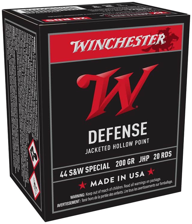 Winchester Ammo USA 44 S&W Spl 200 gr Jacket Hollow Point - USA44SWJHP Winchester Ammo USA 44 S&W Spl 200 gr Jacket Hollow Point - USA44SWJHP