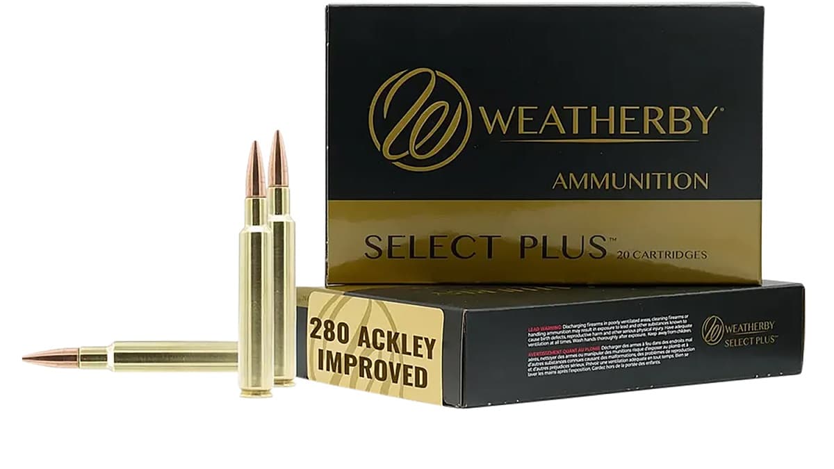 Weatherby 280 ACKLEY 168 gr R280A168CHH Weatherby 280 ACKLEY 168 gr R280A168CHH