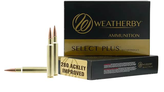 Weatherby 280 ACKLEY 168 gr R280A168CHH Weatherby 280 ACKLEY 168 gr R280A168CHH