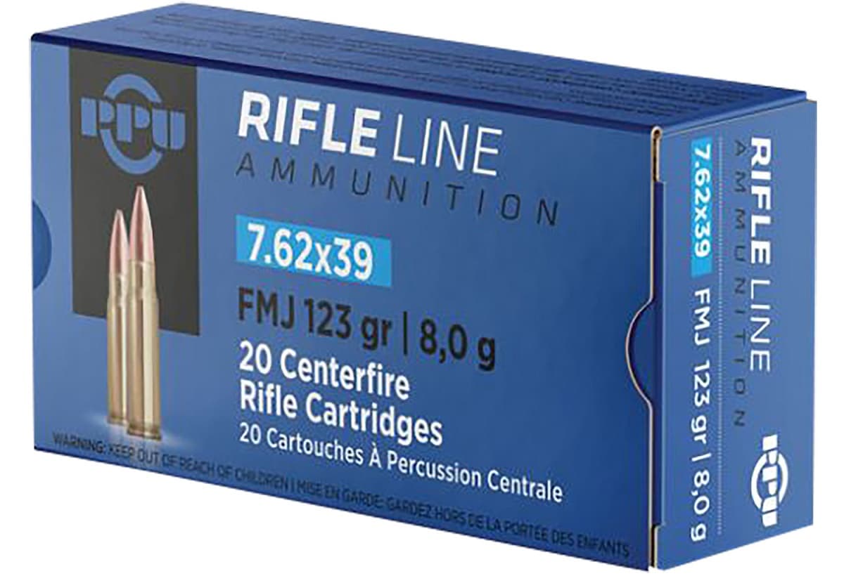 TR&Z Metric Rifle Rifle Line 7.62x39mm 123 gr Full Metal Jacket - PP739F TR&Z Metric Rifle Rifle Line 7.62x39mm 123 gr Full Metal Jacket - PP739F