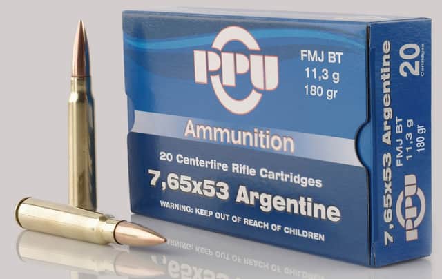 PPU Metric Rifle 7.65x53mm Argentine 180 gr Soft Point Boat Tail - PP7AS PPU Metric Rifle 7.65x53mm Argentine 180 gr Soft Point Boat Tail - PP7AS