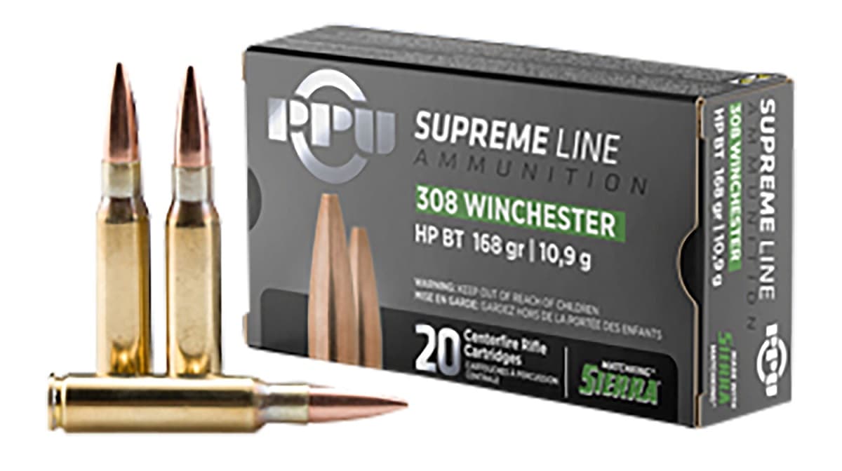 TR&Z Supreme Line 308 Win 168 gr Sierra MatchKing BTHP - PPMK308 TR&Z Supreme Line 308 Win 168 gr Sierra MatchKing BTHP - PPMK308