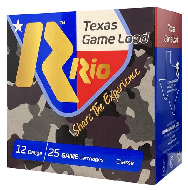 Rio Ammunition Texas Game Load High Velocity 12 Gauge 2.75" 1 1/4 oz 8 Shot - TGHV368 Rio Ammunition Texas Game Load High Velocity 12 Gauge 2.75" 1 1/4 oz 8 Shot - TGHV368