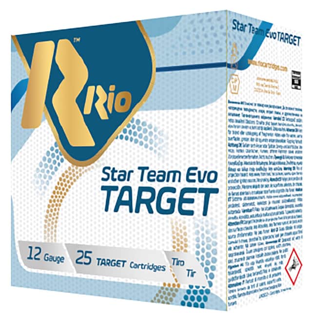 Rio Ammunition Team Target 12 Gauge 2.75" 1 1/8 oz 8 Shot - STT32X8 Rio Ammunition Team Target 12 Gauge 2.75" 1 1/8 oz 8 Shot - STT32X8