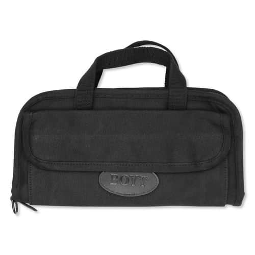 Boyt Harness Company Double Pistol Case, 13"x7", Canvas - Black Boyt Harness Company Double Pistol Case, 13"x7", Canvas - Black