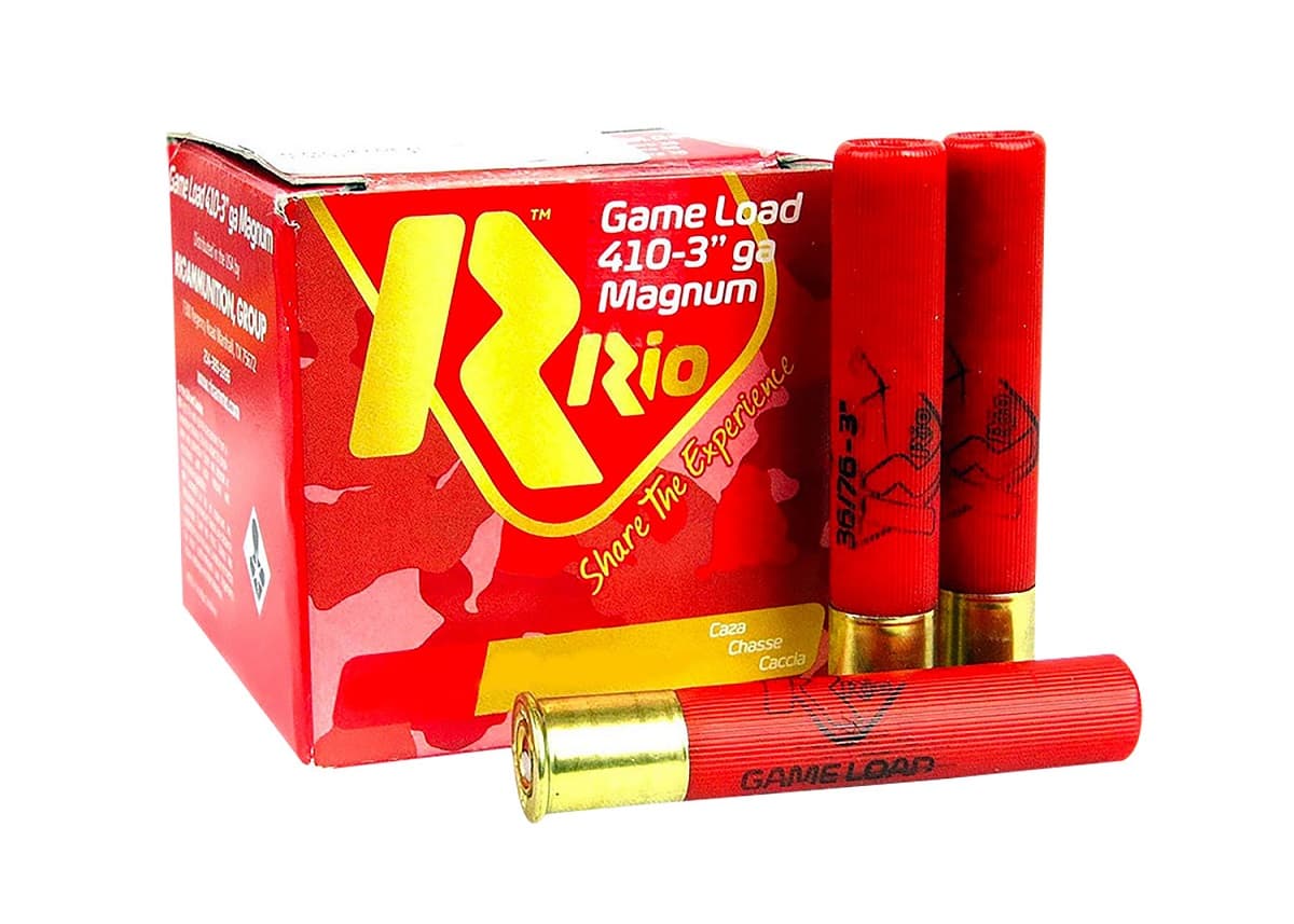Rio Ammunition Game Load 410 Gauge 3" 7.5 Shot - RCHV3675 Rio Ammunition Game Load 410 Gauge 3" 7.5 Shot - RCHV3675