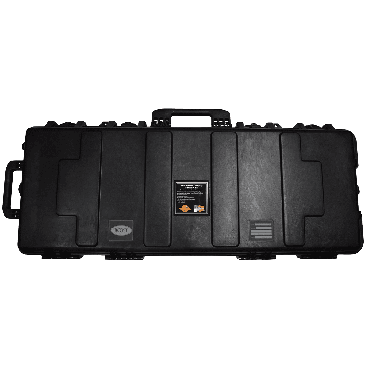 Boyt H41XD Tactical Rifle Case with Solid Foam Insert and Wheels 43" Polymer Black Boyt H41XD Tactical Rifle Case with Solid Foam Insert and Wheels 43" Polymer Black