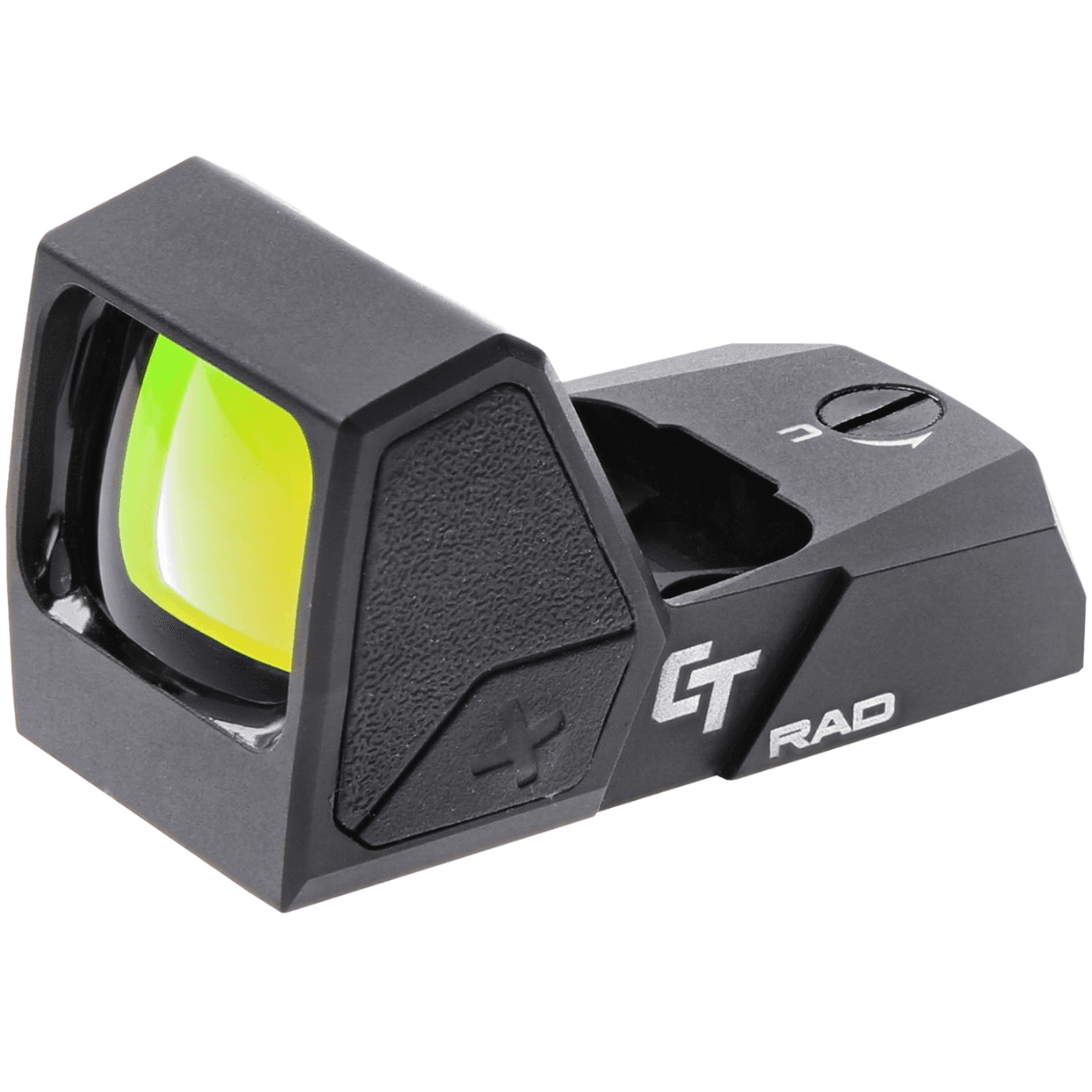 Crimson Trace RAD Green Dot Sight with 24x15.5mm Optics, 5 MOA Green Dot Reticle, Matte Black - 0101890 Crimson Trace RAD Green Dot Sight with 24x15.5mm Optics, 5 MOA Green Dot Reticle, Matte Black - 0101890
