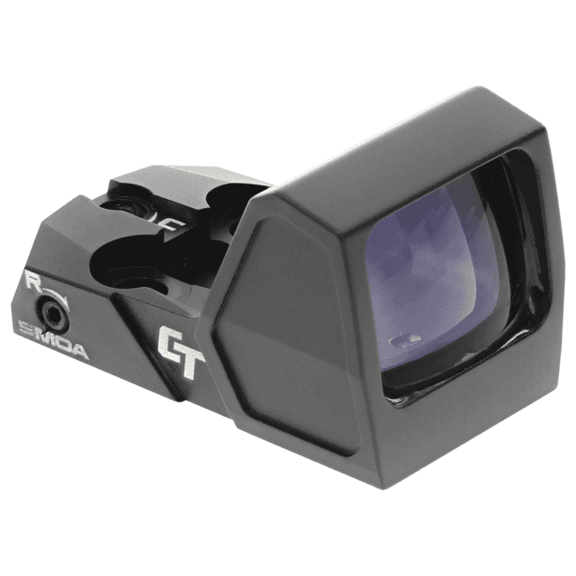 Crimson Trace RAD Micro Pro Red Dot Sight with 1x21x14.5mm Optics, 5 MOA Green Dot Reticle, Black Anodized, for Compact/Sub-Compact Pistol - 013000038 Crimson Trace RAD Micro Pro Red Dot Sight with 1x21x14.5mm Optics, 5 MOA Green Dot Reticle, Black Anodized, for Compact/Sub-Compact Pistol - 013000038