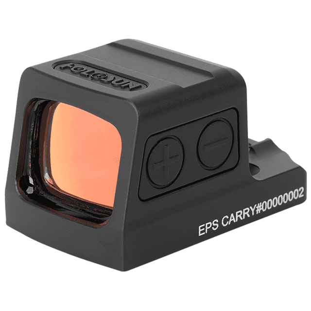 Holosun EPS Carry Red 6 - Black Anodized, 0.58x0.77, 6 MOA Red Dot Reticle - EPSCARRYRD6 Holosun EPS Carry Red 6 - Black Anodized, 0.58x0.77, 6 MOA Red Dot Reticle - EPSCARRYRD6