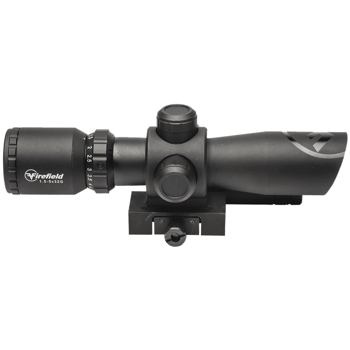 Firefield Barrage 1.5-5x32mm RifleScope with Green Laser - FF13063 Firefield Barrage 1.5-5x32mm RifleScope with Green Laser - FF13063