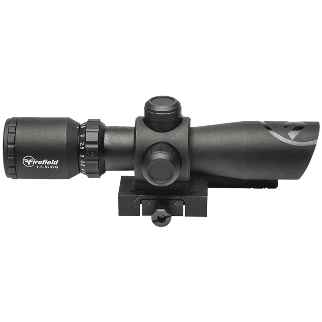 Firefield Barrage 1.5-5x32mm RifleScope with Green Laser - FF13063 Firefield Barrage 1.5-5x32mm RifleScope with Green Laser - FF13063