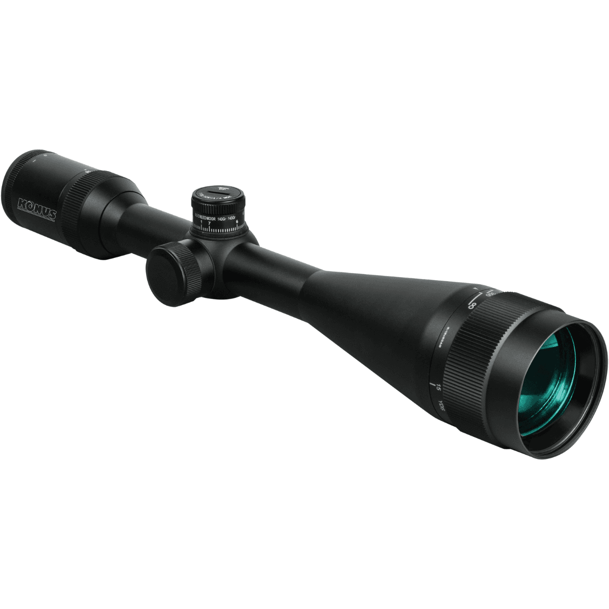 Konus-CX 6-18x 50mm RifleScope - 25.40mm Tube - 7227 Konus-CX 6-18x 50mm RifleScope - 25.40mm Tube - 7227