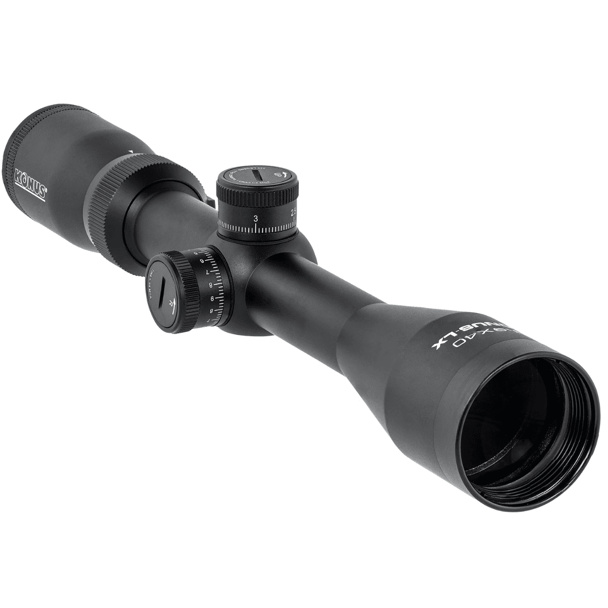 Konus Konushot 3-12x40mm RifleScope - 1" Tube - 7235 Konus Konushot 3-12x40mm RifleScope - 1" Tube - 7235