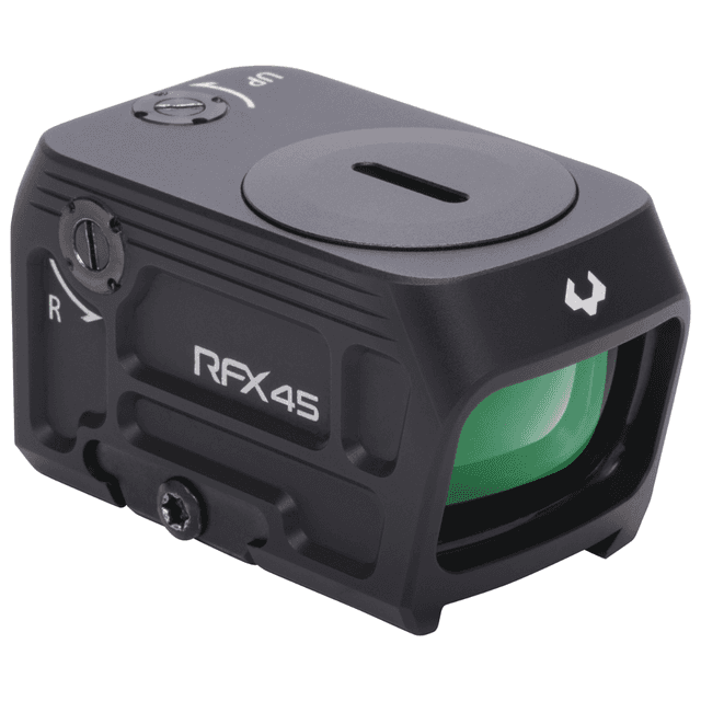 Viridian RFX45 5 MOA Green Dot Reflex Sight with 24x15.5mm Lens - 9810053 Viridian RFX45 5 MOA Green Dot Reflex Sight with 24x15.5mm Lens - 9810053